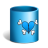 Papelera Azul Icon